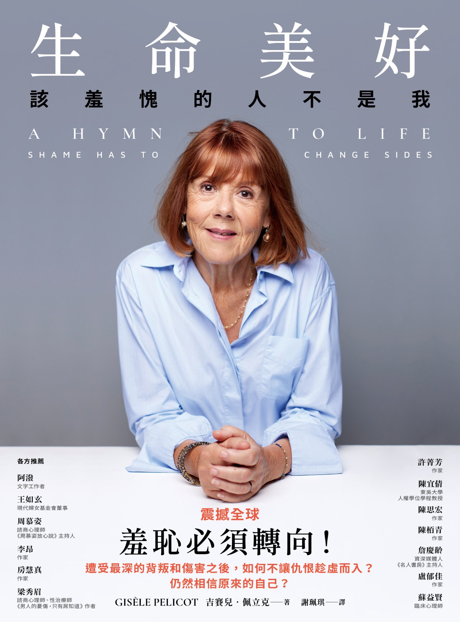 《生命美好：該羞愧的人不是我》書封